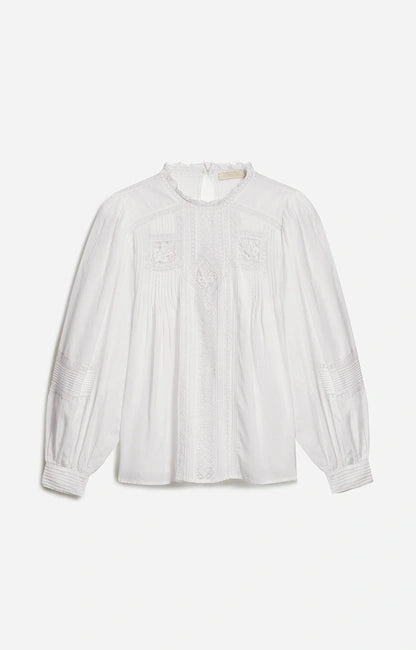 Blusa ricamata
