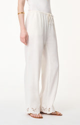 pants  with embroidery