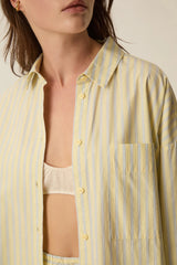 Camicia in cotone righe