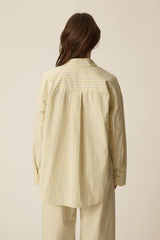 Camicia in cotone righe