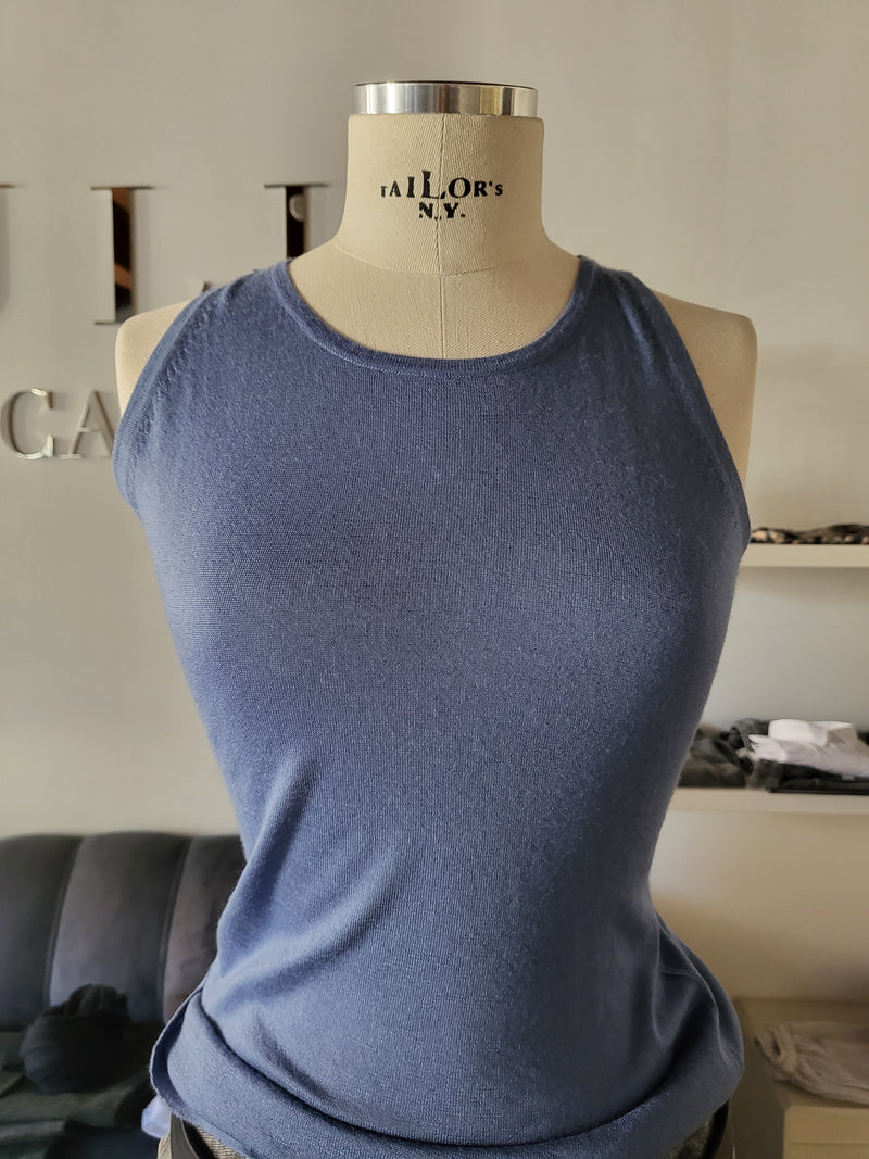 light cashmere tank top