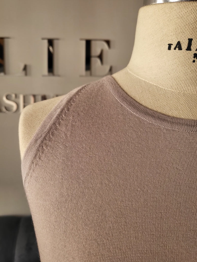 light cashmere tank top