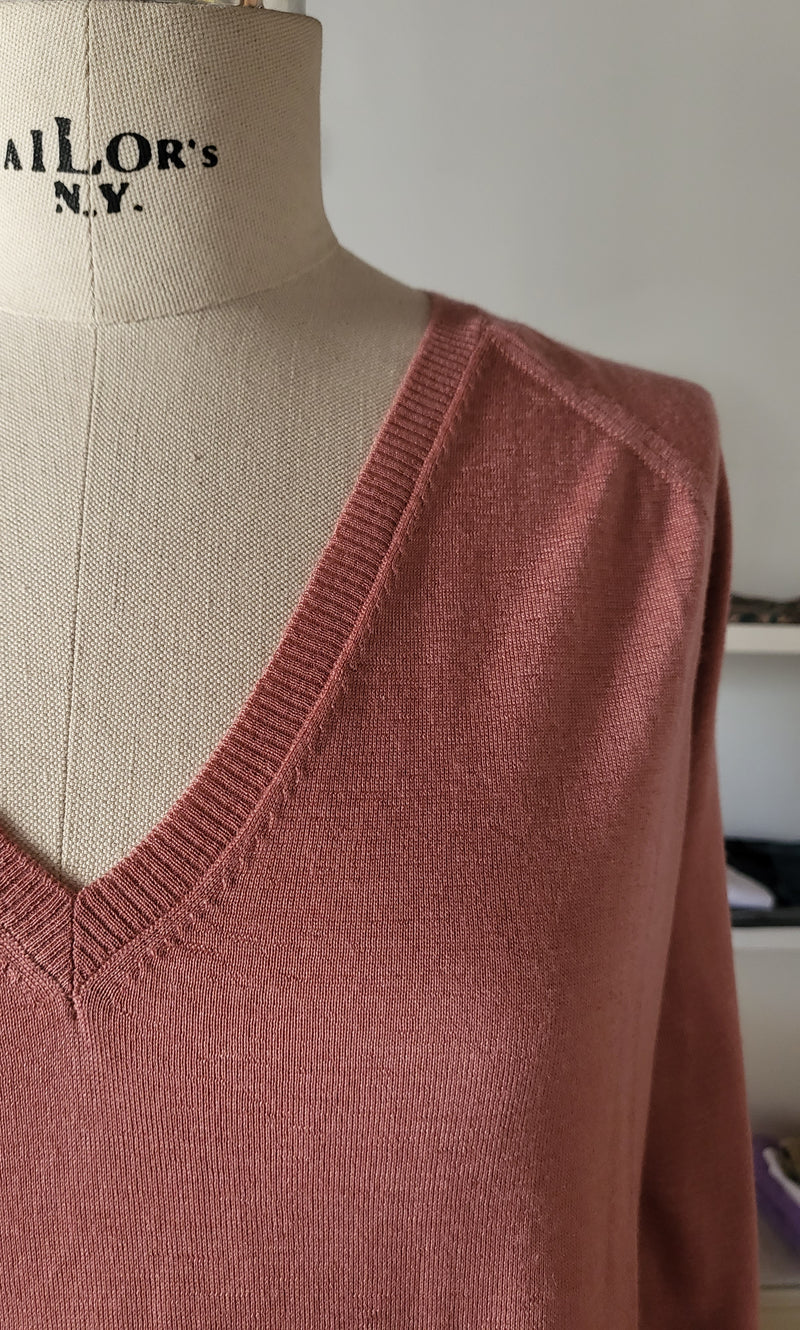 Oversize v neck sweater