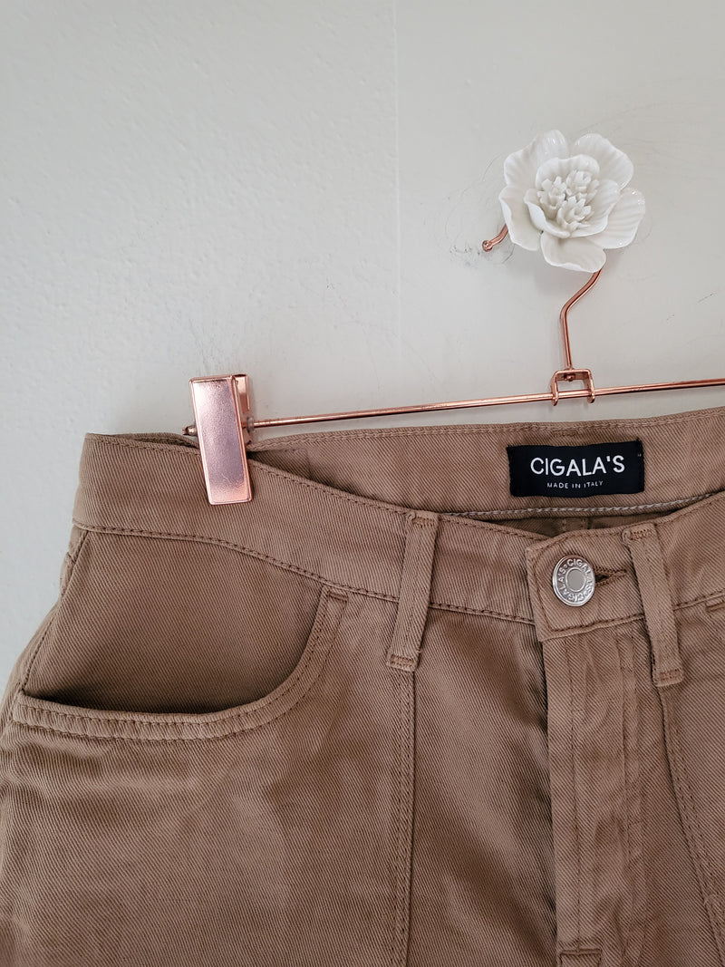 Shorts cotone lino