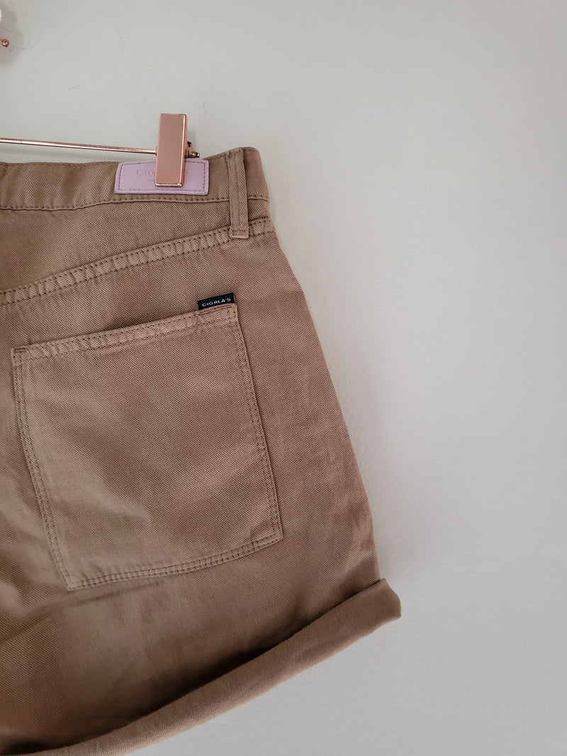 Shorts cotone lino