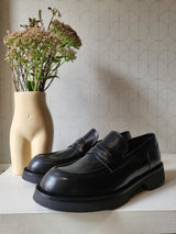 Mocassino pelle nero