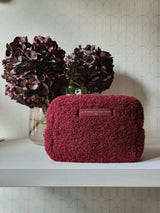 Pochette in teddy Burgundy L