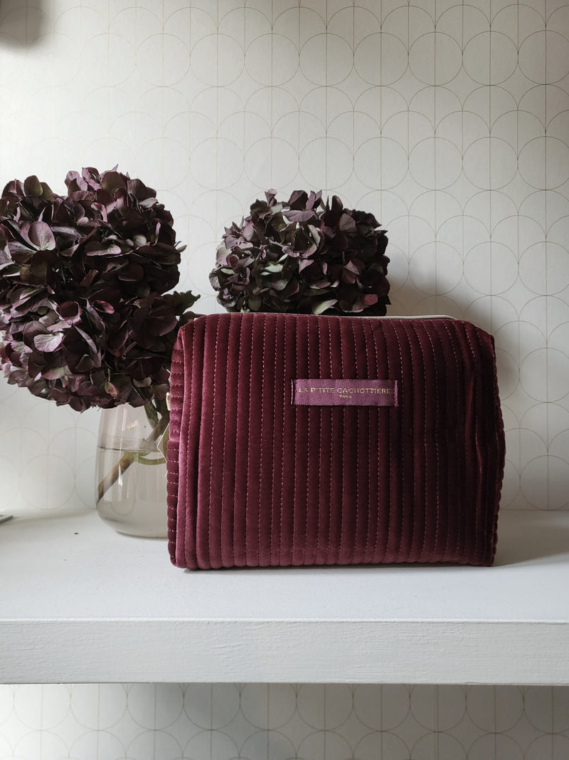 Pochette in velluto XL