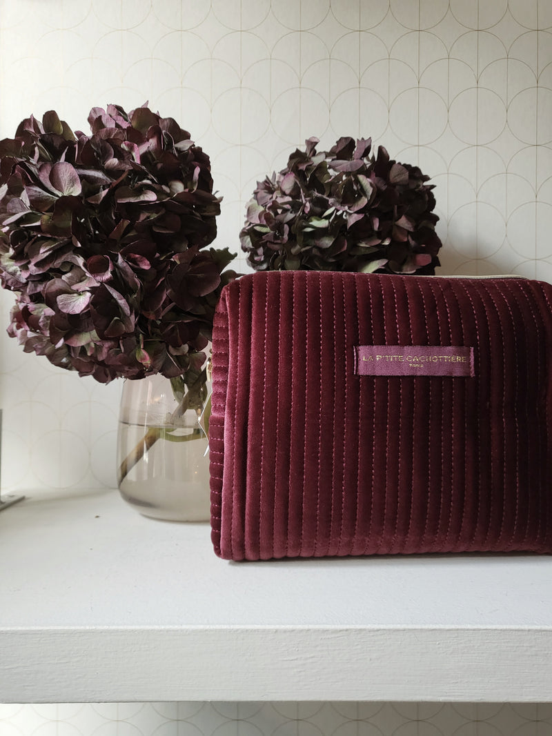 Pochette in velluto XL