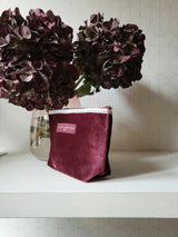 Blue teddy clutch bag M 