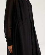 Abito  nero chemisier