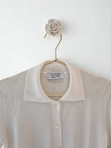 Embroidered polo shirt