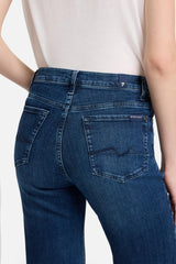 JEANS VITA ALTA E GAMBA SVASATA