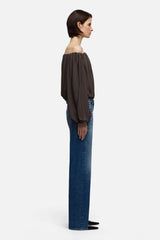 STRAIGHT LOW WAIST JEANS