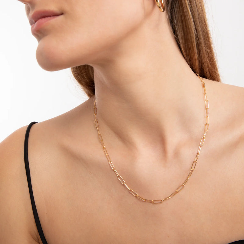 Collana 'clip' oro