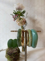 Bracciale resina verde