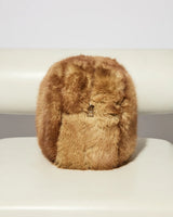 Pochette in pelliccia ecologica L