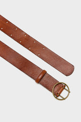 COGNAC LEATHER BELT