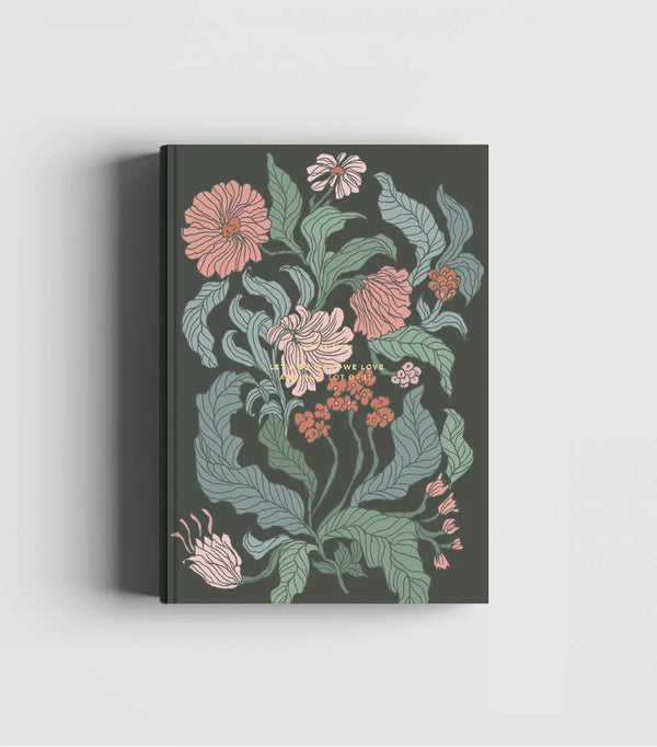 Desert pink notebook