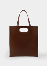 BORSA PIATTINA CIOCCOLATO