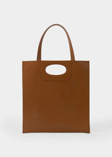 BORSA PIATTINA CUOIO