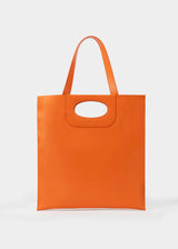 BORSA PIATTINA ARANCIO