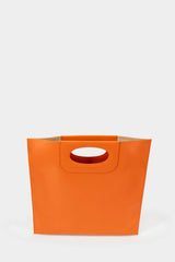 BORSA PIATTINA ARANCIO