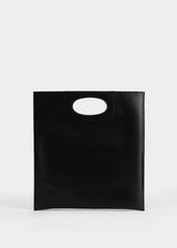 BORSA PIATTINA NERO