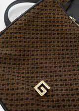 BORSA CAMOSCIO TOFFEE