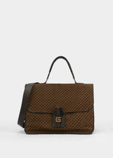 BORSA CAMOSCIO TOFFEE