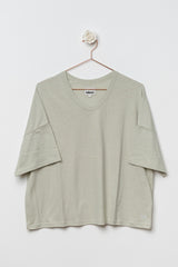 T-SHIRT OVER MANICHE CORTE
