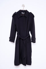 BLACK TRENCH COAT