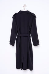 BLACK TRENCH COAT