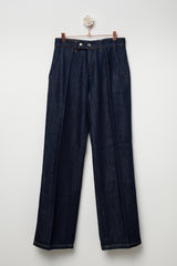 straight leg denim jeans