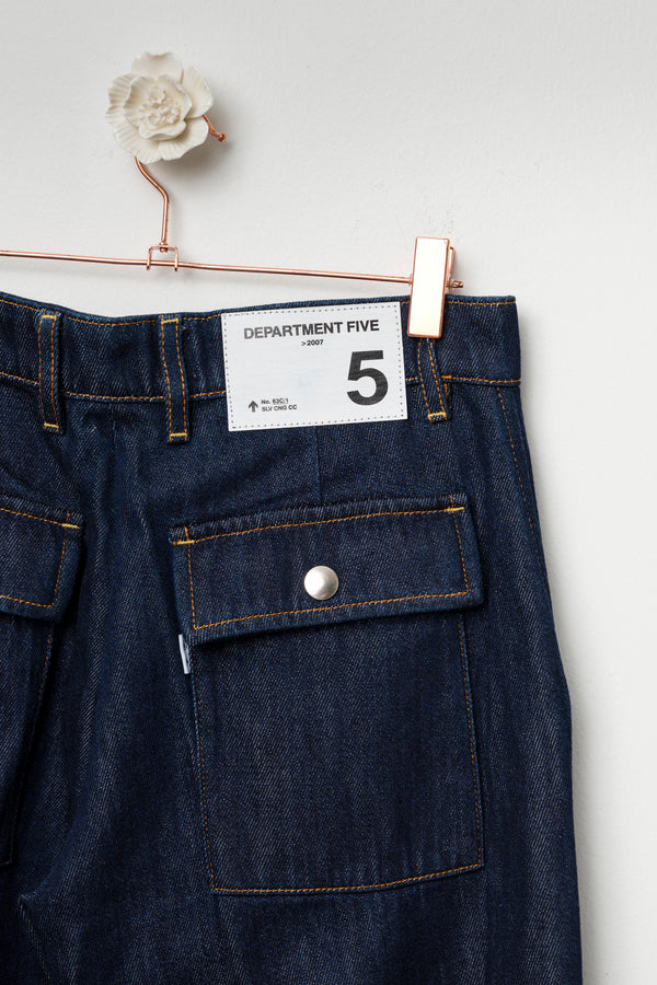straight leg denim jeans