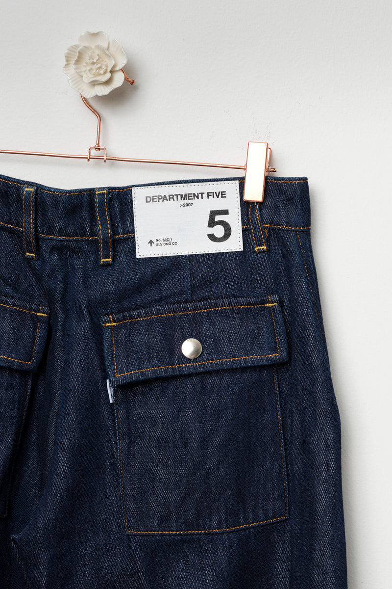 straight leg denim jeans