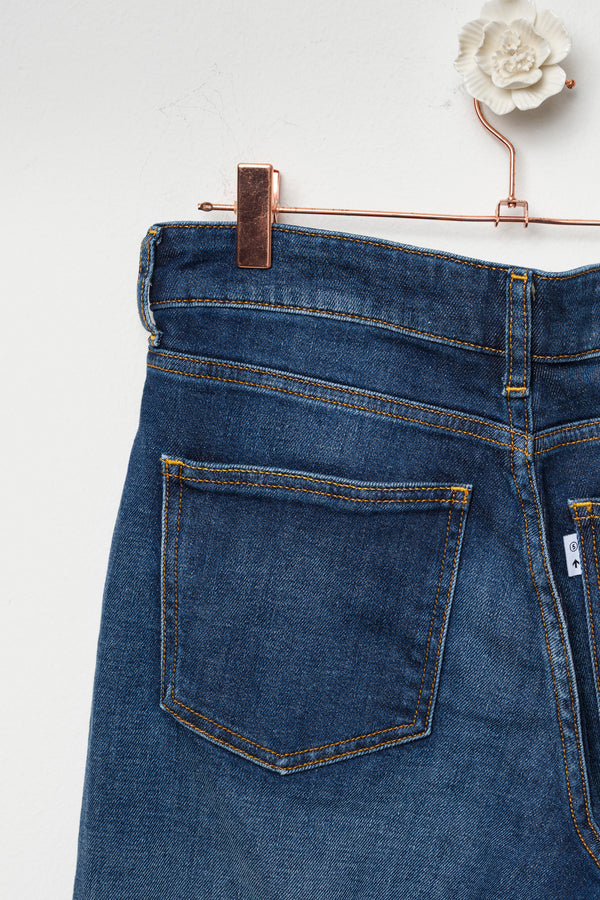 wide leg blu jeans