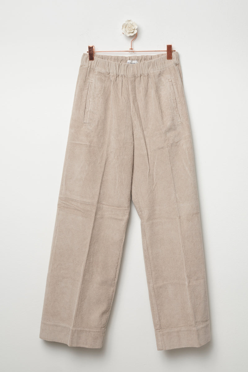 pantalone a coste in velluto