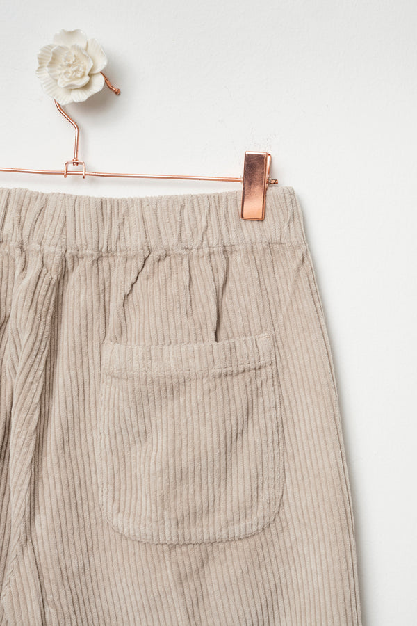 pantalone a coste in velluto