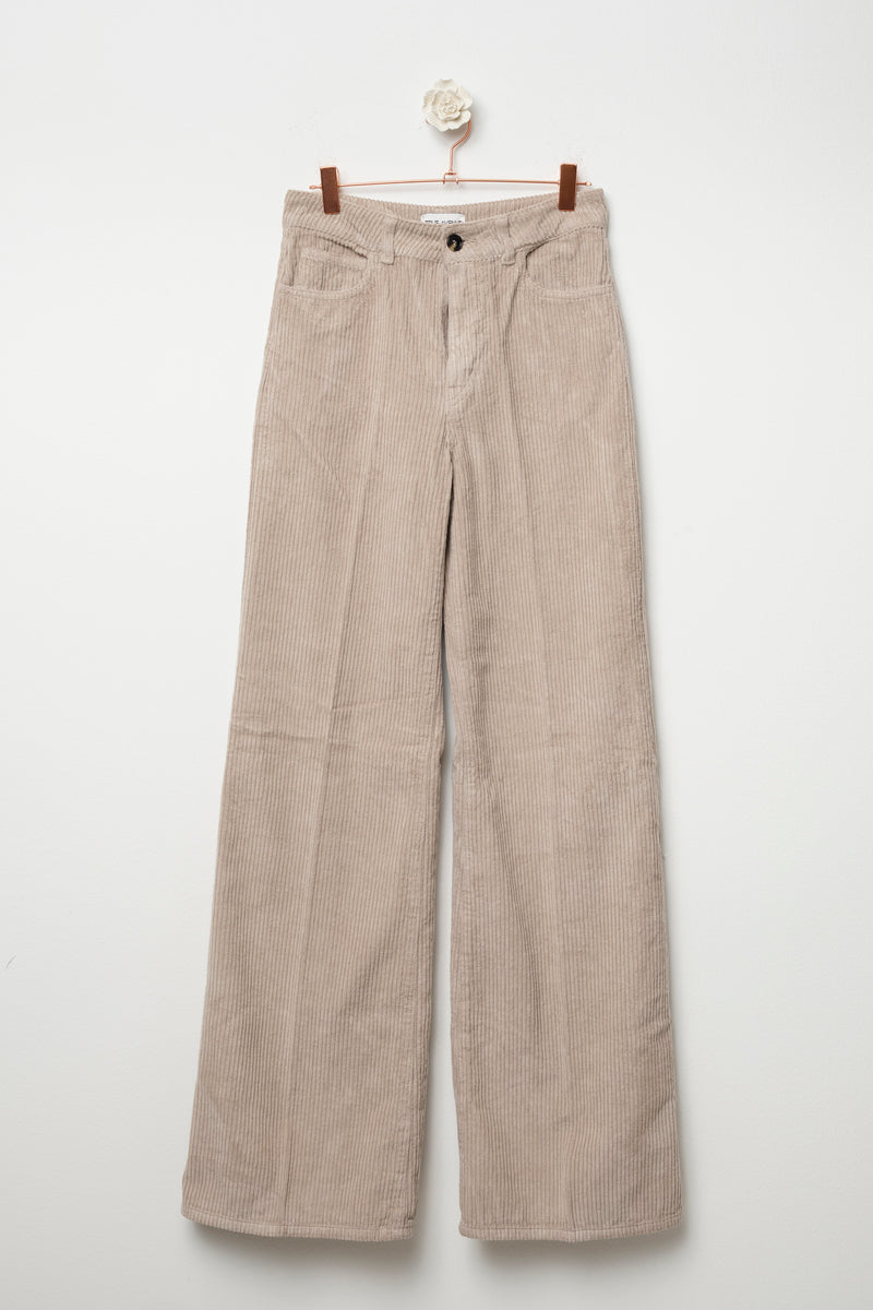 pantalone palzzo a coste
