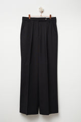 pantalone a palazzo nero