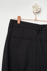 pantalone a palazzo nero