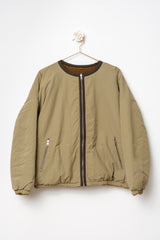 Giacca oversize reversibile