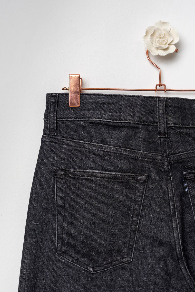 jeans wide leg  nero