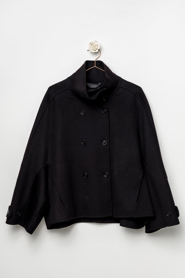Cappotto doppiopetto in lana