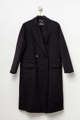 Cappotto doppiopetto in lana