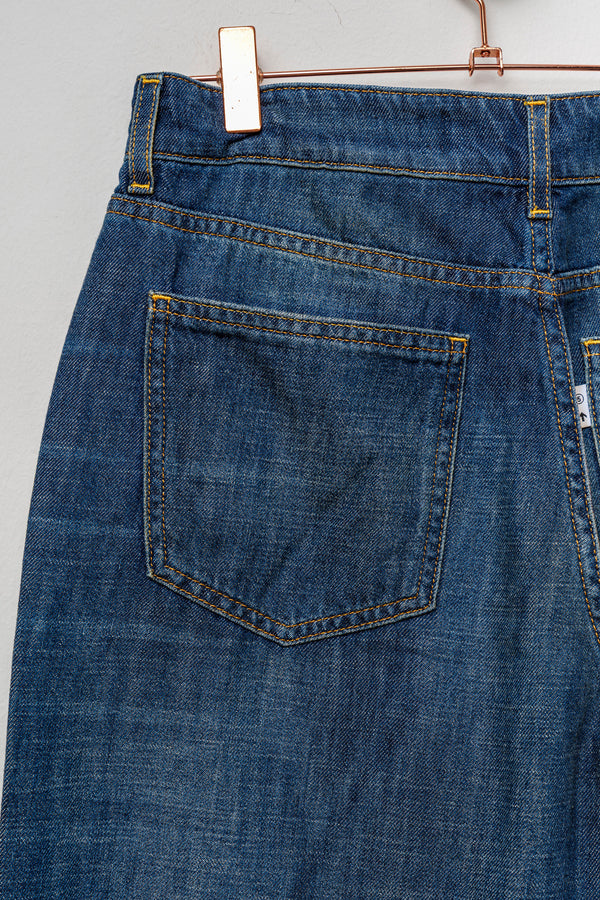 Jeans gamba dritta denim