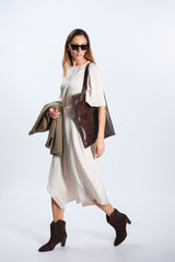 ABITO MIDI BEIGE