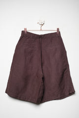 Chocolate Bermuda shorts