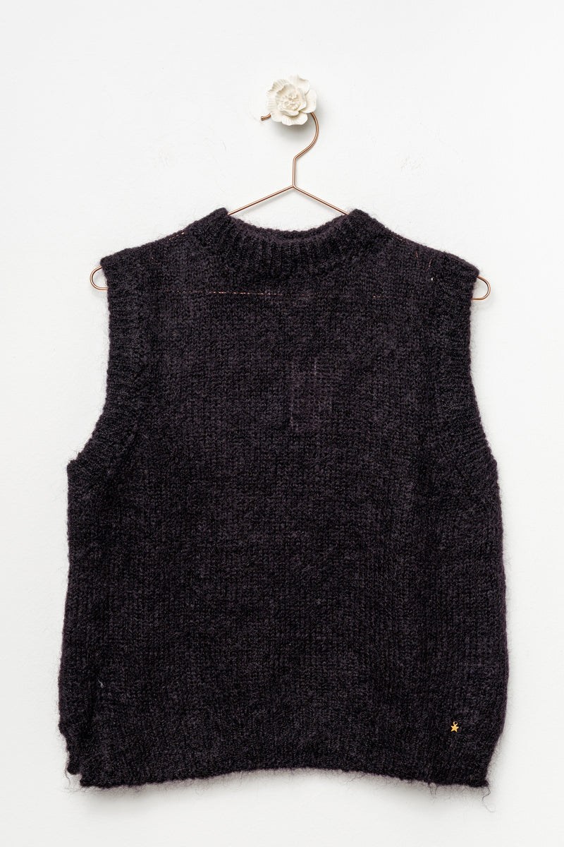 gilet in maglia